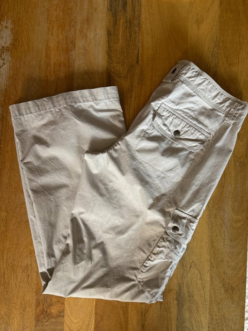 J. Crew Khaki Tan Cream Chino Cargo Pants- Size 6
